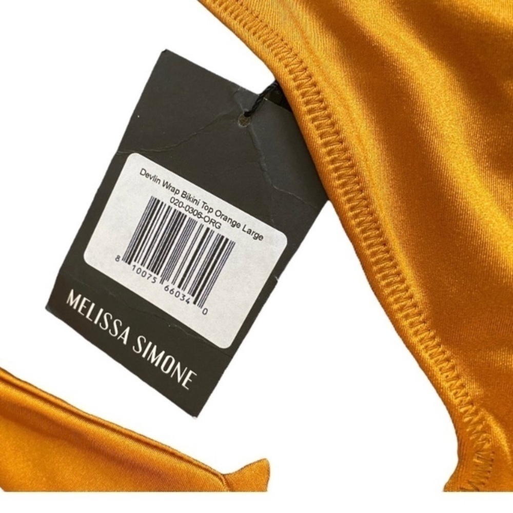 Melissa Simone Wrap Bikini Top Large D Cup - Picture 5 of 6